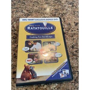 Disney Pixar‎ Ratatouille Cooking Fun For All Ages Wal-Mart Exclusive Bonus DVD